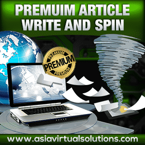 Premuim Article Write and Spin