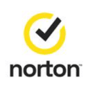 The norton safe website logo on a white background.